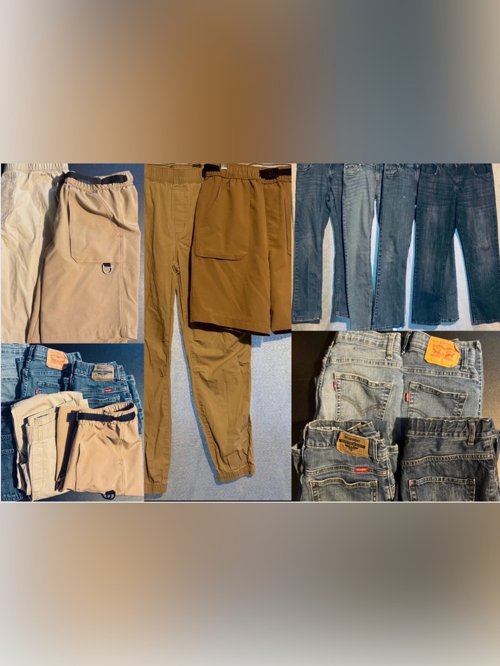 SIZE 14/16 BIG BOY’S 13 PIECE CASUAL CLOTHING BUNDLE - Picture 9 of 13